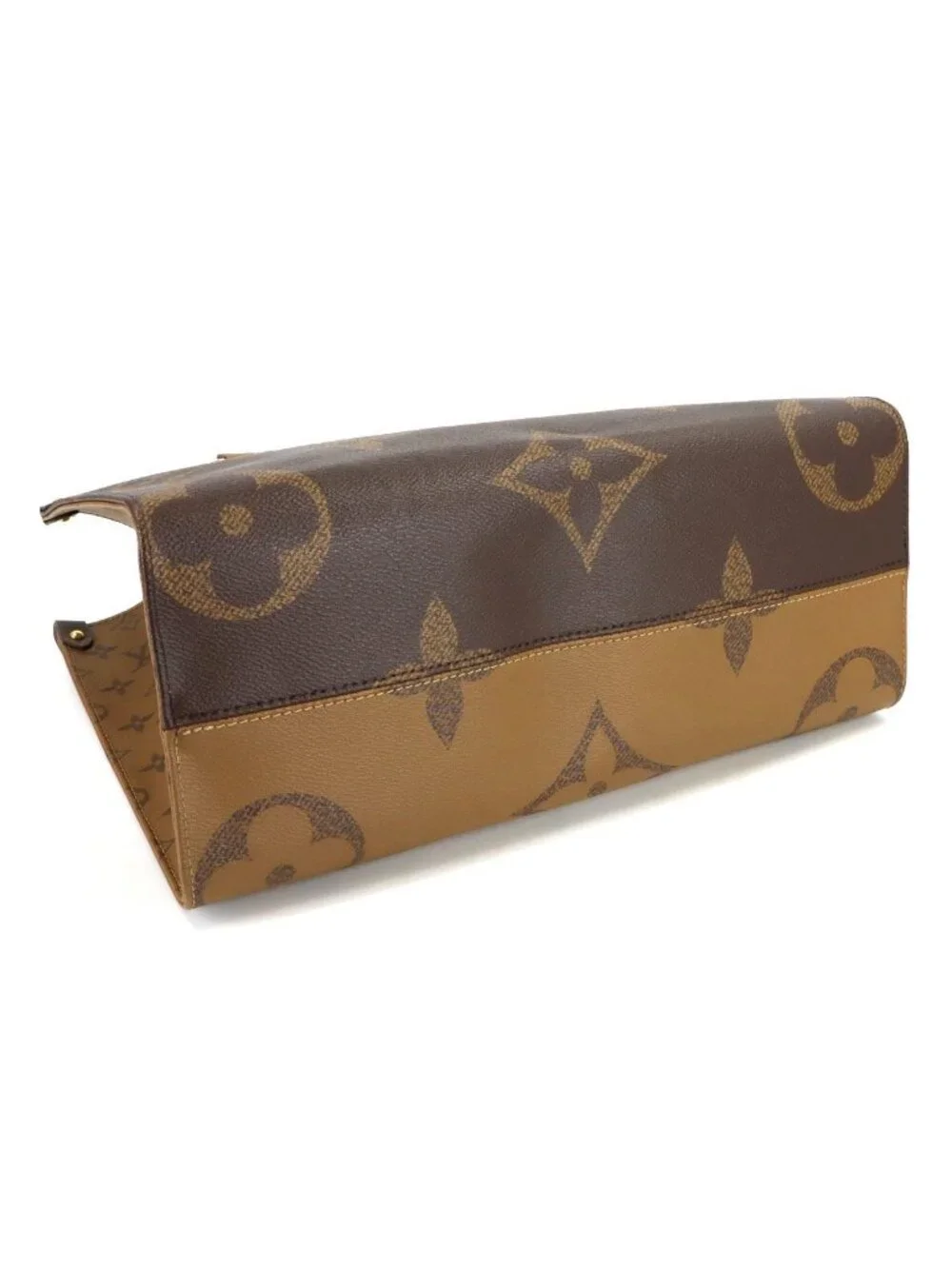 Louis Vuitton Giant Monogram On The Go MM 2-Way Tote Shoulder Bag